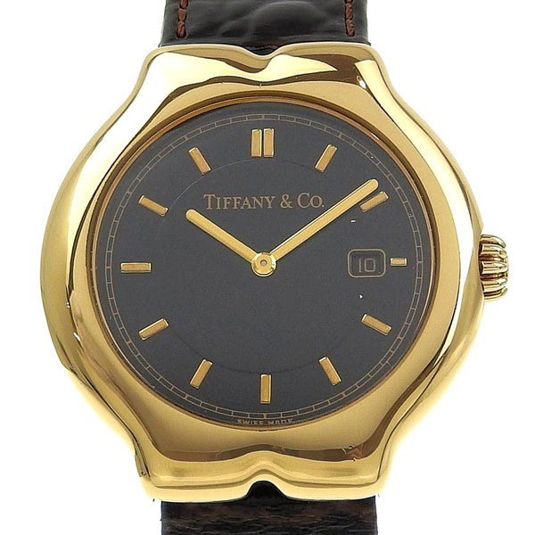 Tiffany & Co. 腕時計　テソロ　ティソロ ティファニー TIFFANY & CO. 稼働品 ティソロ TESORO 腕時計 K18