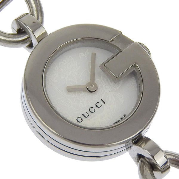 GUCCI】グッチ Gチャーム ブレスウォッチ 腕時計 107 クオーツ