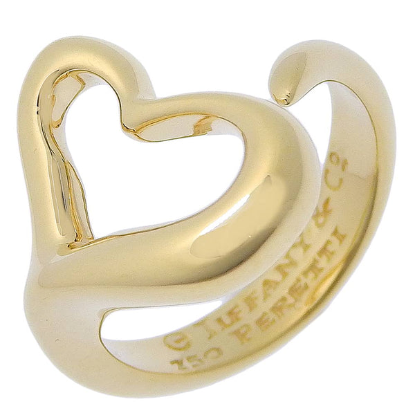 TIFFANY&Co.】ティファニー オープンハート リング・指輪 10号