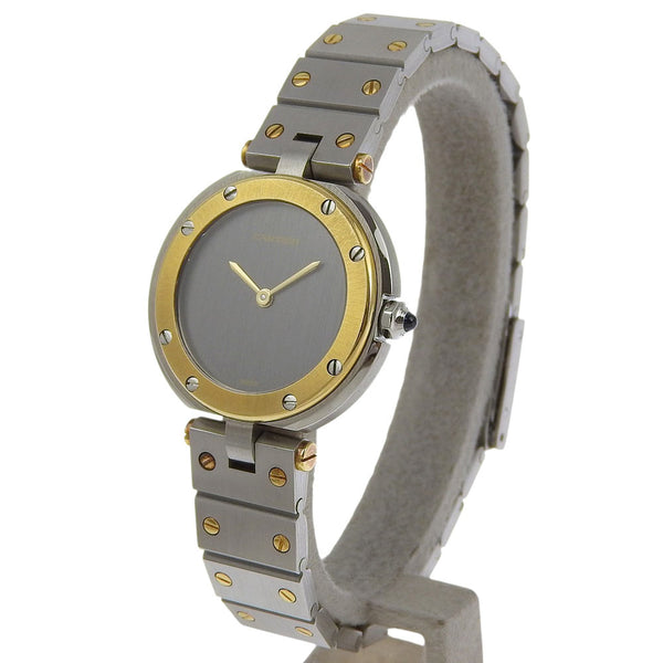 CARTIER】カルティエ サントス ヴァンドーム 腕時計 クオーツ