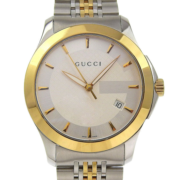 GUCCI グッチ Gタイムレス 126.4 Bee GG柄クォーツメンズ腕時計 GUCCI グッチ Gタイムレス 126.4 Bee GG柄クォーツメンズ腕時計 楽天
