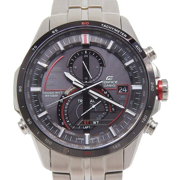 カシオ　エディフィス　EQW-A1300 CASIO】カシオ エディフィス 腕時計 EQW-A1300DB ソーラー電波時計