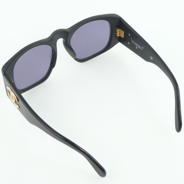 [CHANEL] Chanel, Cocomark 01451 90405 Sunglasses, Plastic mat black ladies  sunglasses, S rank