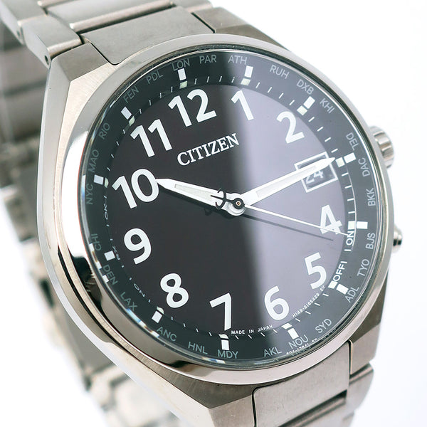 CITIZEN】シチズン アテッサ 電波時計 H149-S118921 CB1120-50F チタン