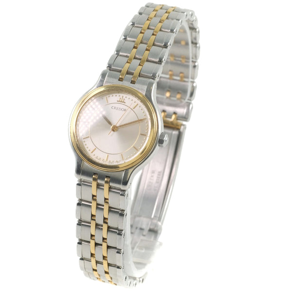 SEIKO】セイコー クレドール 腕時計 コンビ 7371-0040 ゴールド ...