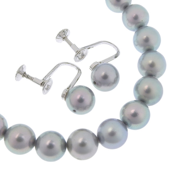 TASAKI】タサキ ネックレス イヤリング セット 7.5-8mm7.5-8mm