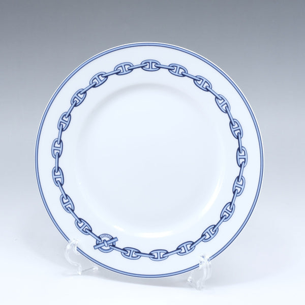 HERMES] Hermes Shaine Dancle (Chaine Dancle) 22.5 (cm) Plate x 2