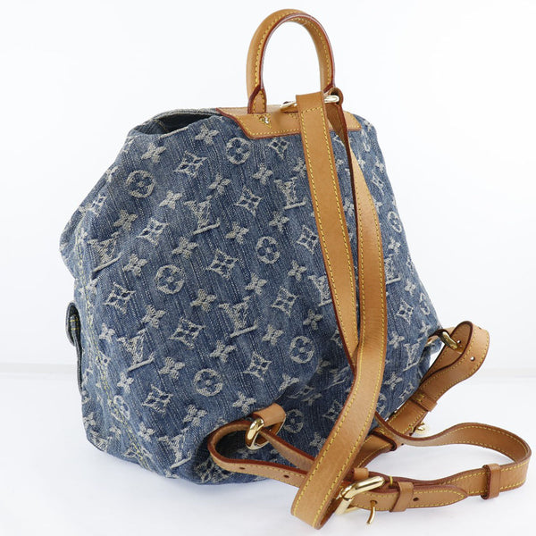 Louis Vuitton Monogram Denim Sac a Dos Backpack PM - Blue