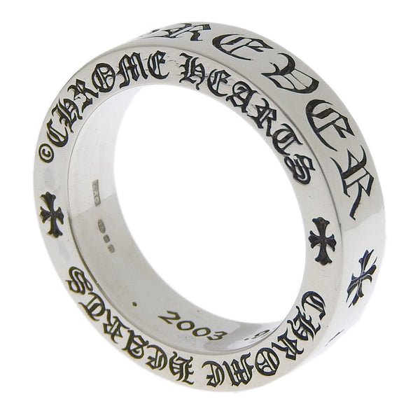 A&G シルバー925 リング 17号 クロムハーツ好きにも 1999年代 CHROME HEARTS】クロムハーツ スペーサーリング CHフォーエバー