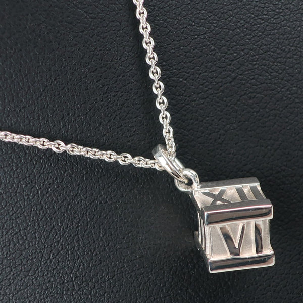 【極美品】ティファニー　アトラスキューブネックレス　925 TIFFANY&Co.】ティファニー アトラス キューブ ネックレス