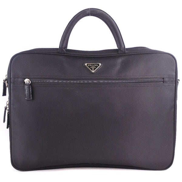 PRADA】プラダ ビジネスバッグ ナイロン 黒 メンズ ビジネスバッグ