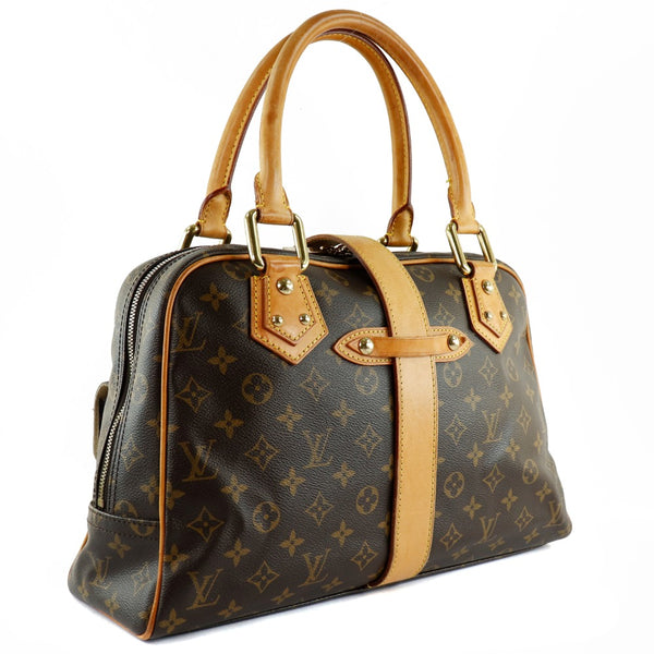 Louis Vuitton] Louis Vuitton Manhattan GM M40025 Monogram canvas tea –  KYOTO NISHIKINO