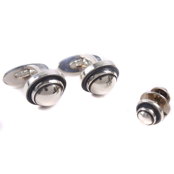 Georg Jensen】ジョージジェンセン タイピン カフスセット シルバー925