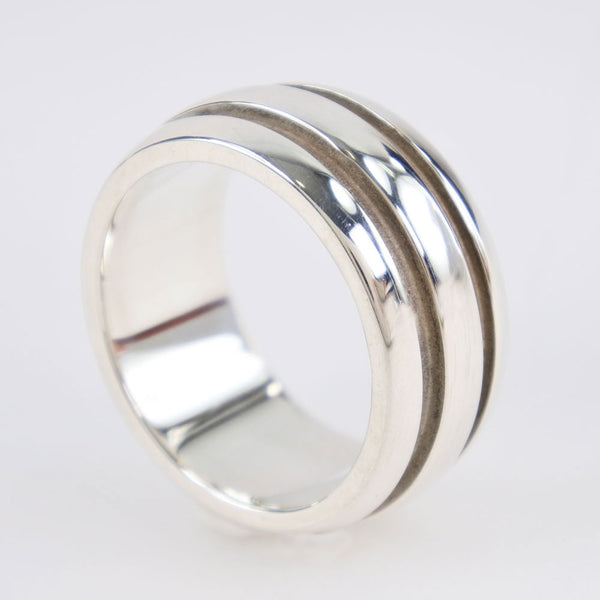 TIFFANY&Co.】ティファニー ダブルライン アトラス グルーブド