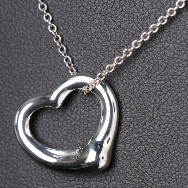 ティファニー オープンハート ダブル ネックレス 925 シルバー ペレッティ TIFFANY&Co.】ティファニー オープンハート エルサ・ペレッティ