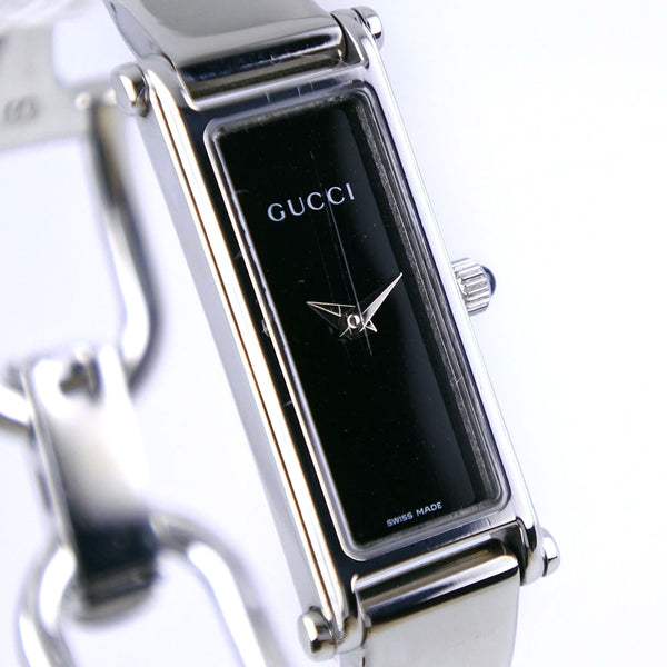 GUCCI] Gucci 1500L Stainless Steel Silver -Quartz Analog Ladies 