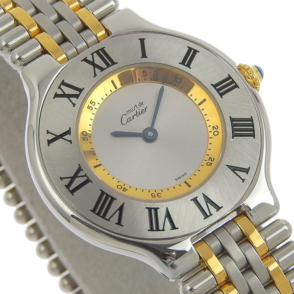 CARTIER】カルティエ マスト21 ヴァンティアン ステンレススチール