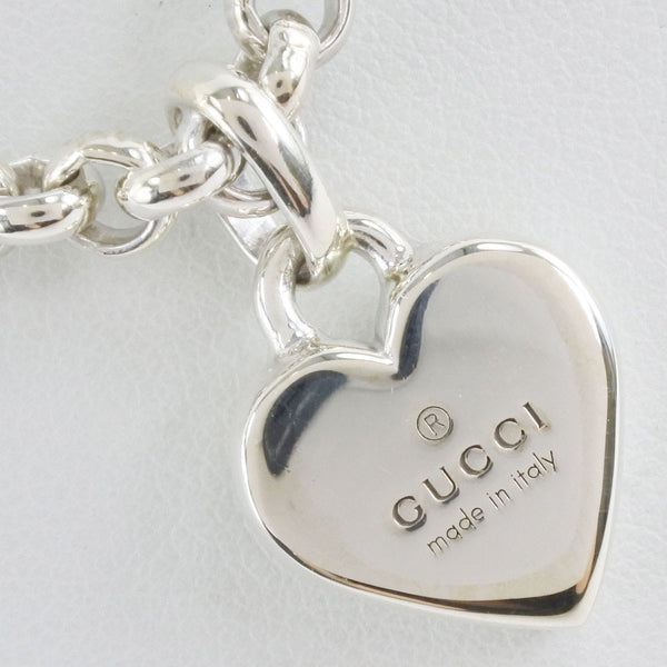 GUCCI 新品同様品　G刻印ハートネックレス　極美品　925シルバー GUCCI】グッチ ハート ネックレス シルバー925 シルバー
