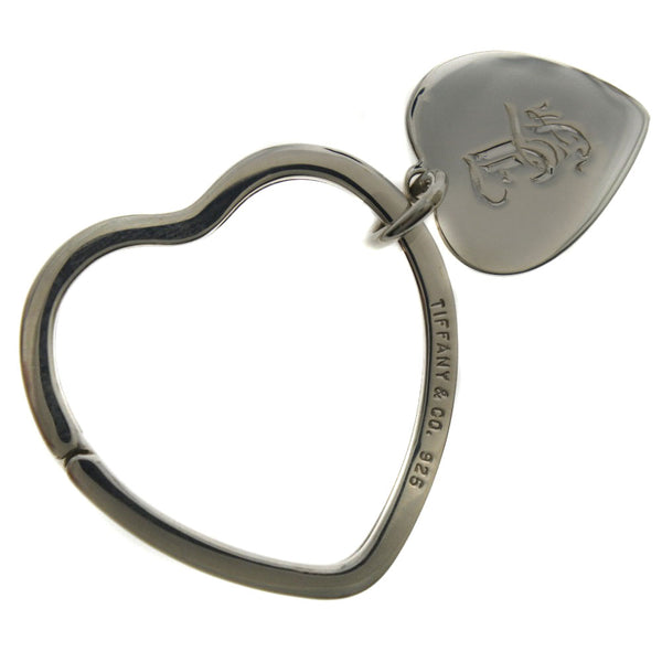 TIFFANY&Co.】ティファニー キーリング ハート キーホルダー シルバー