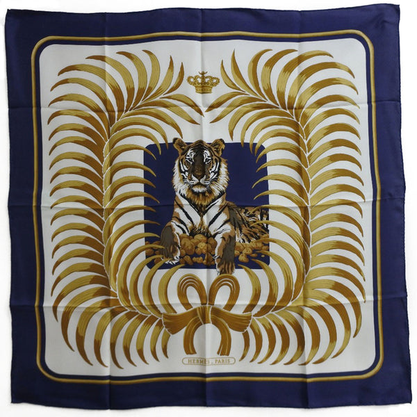 エルメス HERMES スカーフ カレ90 シルク タイガータイガー エルメス カレ90 TYGERTYGER タイガータイガー シルク スカーフ
