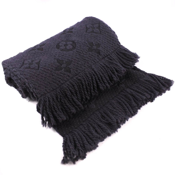 LOUIS VUITTON】ルイ・ヴィトン エシャルプロゴマニア マフラー ウール