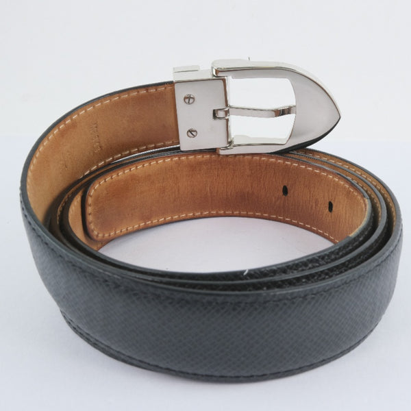 LOUIS VUITTON / Louis Vuitton Sunture Avanteur Belt Reversible Graphite  Taiga M9632 Brand [Men's/MEN/Boys/Gentleman] [Used]