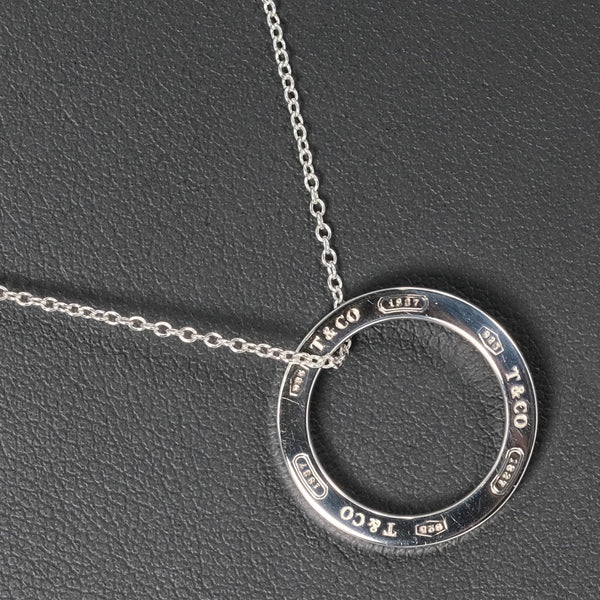 ◇ティファニー◇新品仕上済 1837 サークル ネックレス リング Ag 3.9 TIFFANY&Co.】ティファニー サークル 1837 シルバー925 レディース