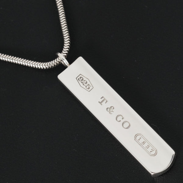 TIFFANY&Co.】ティファニー 1837 バー シルバー925 ユニセックス