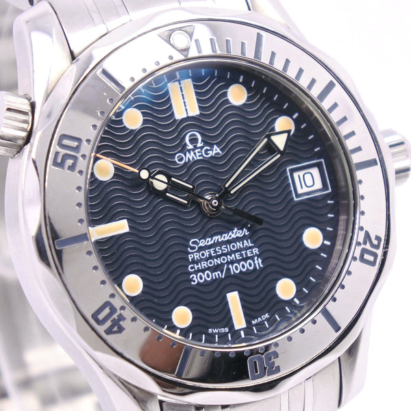 【OMEGA】オメガ, シーマスター 300 プロフェッショナル 2552.80 ステンレススチール 自動巻き メンズ 黒文字盤 腕時計