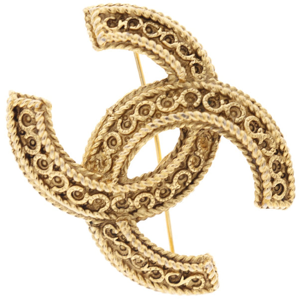 CHANEL】シャネル ココマーク ヴィンテージ 1108 金メッキ ゴールド