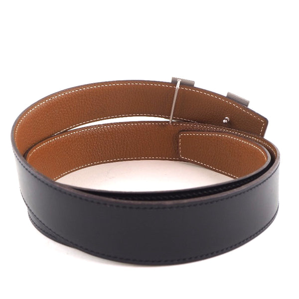 HERMES】エルメス Hベルト85 コンスタンス ボックスカーフ 黒 □H刻印