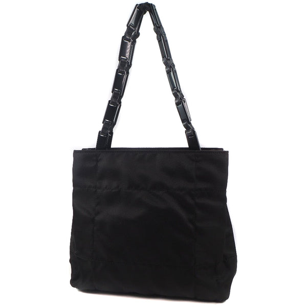 PRADA】プラダ B8852 ナイロン×プラスチック 黒 レディース