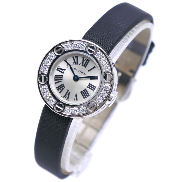 Cartier Cartier Love watch watch WE800331 K18 White Gold x