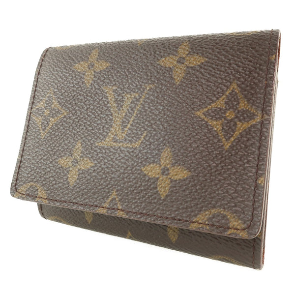 Louis Vuitton] Louis Vuitton Unverop Cartudo Visit business card holder  M62920 Card case Monogram canvas tea CA1906 engraved unisex card case  B-rank – KYOTO NISHIKINO