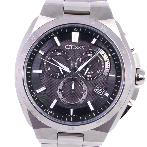 シチズン CITIZEN E610-T018505 電波時計 S83-