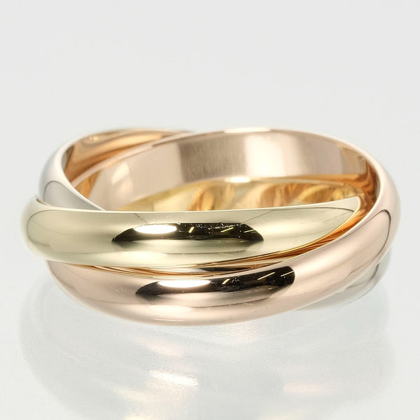 CARTIER】カルティエ トリニティ 9.1g K18ゴールド×YG PG WG 16号