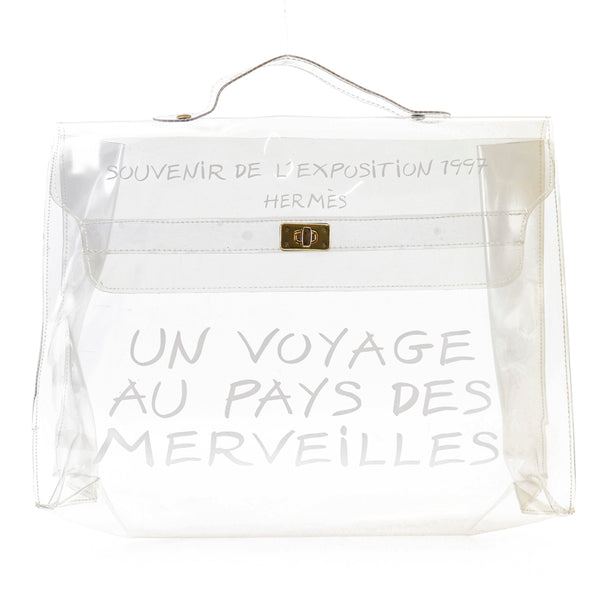 Hermes see through kelly bag new arrivals