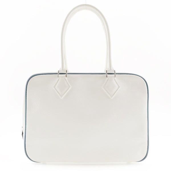 HERMES】エルメス プリュム28 ハンドバッグ バイカラー ヴォーエプソン