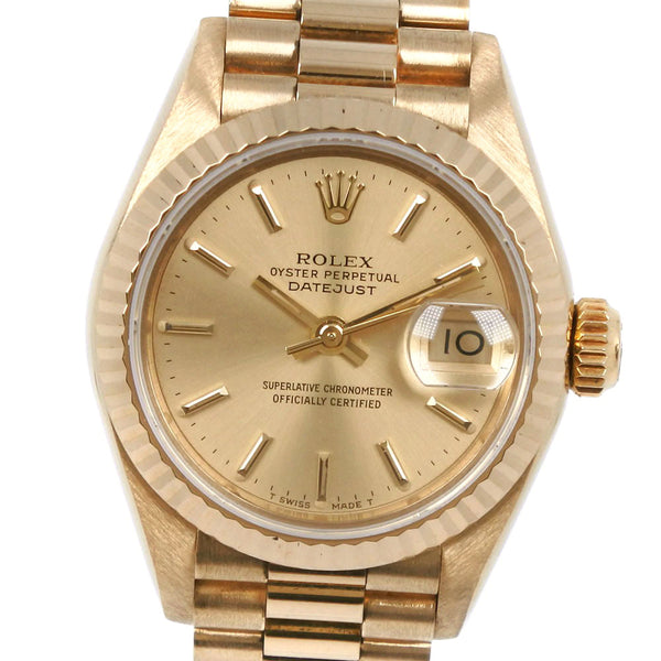 ROLEX】ロレックス デイトジャスト 69178 K18イエローゴールド 自動