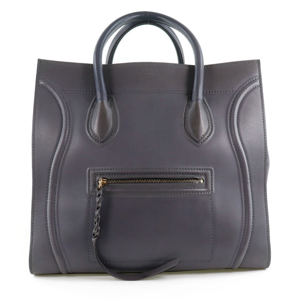 Celine] Celine Luggage Phantom Calf Navy Gray Ladies Tote Bag – KYOTO  NISHIKINO