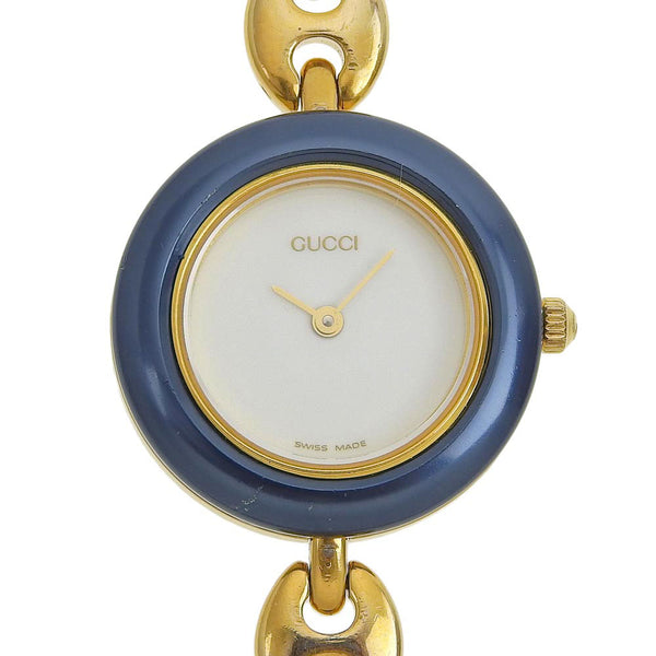 GUCCI チェンジベゼル 11/12.2 シルバー-