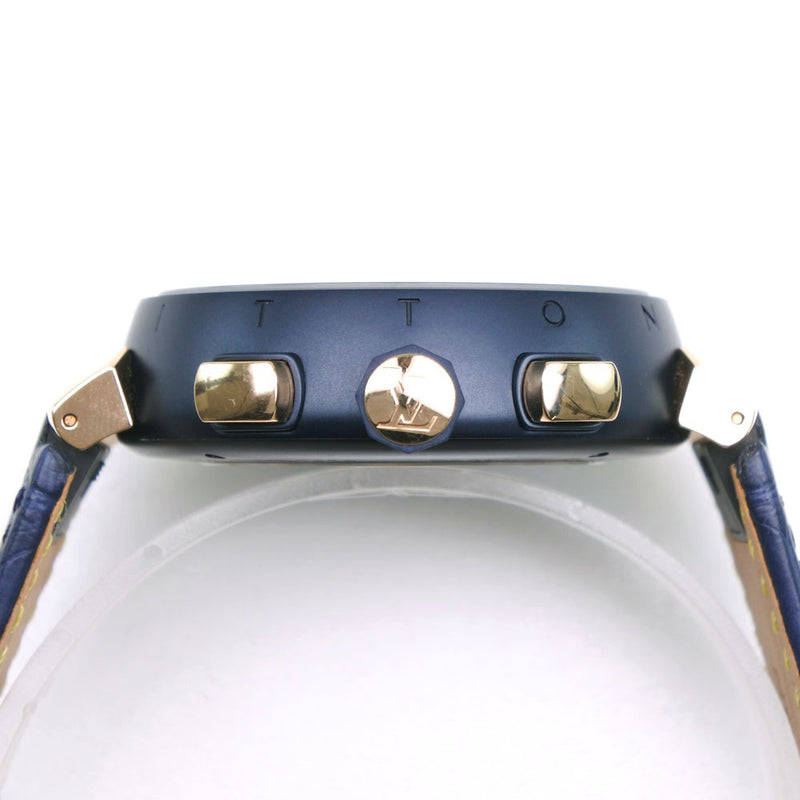 [LOUIS VUITTON] Montre Louis Vuitton Tambour 
 QA090Z à remontage automatique