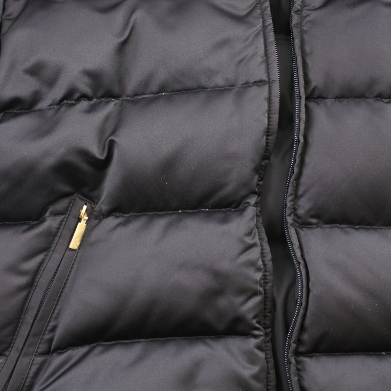 [Moncler] Moncler 
 Norme Afnor Down Jacket 
 Nylon x lana negra norma afnor damas