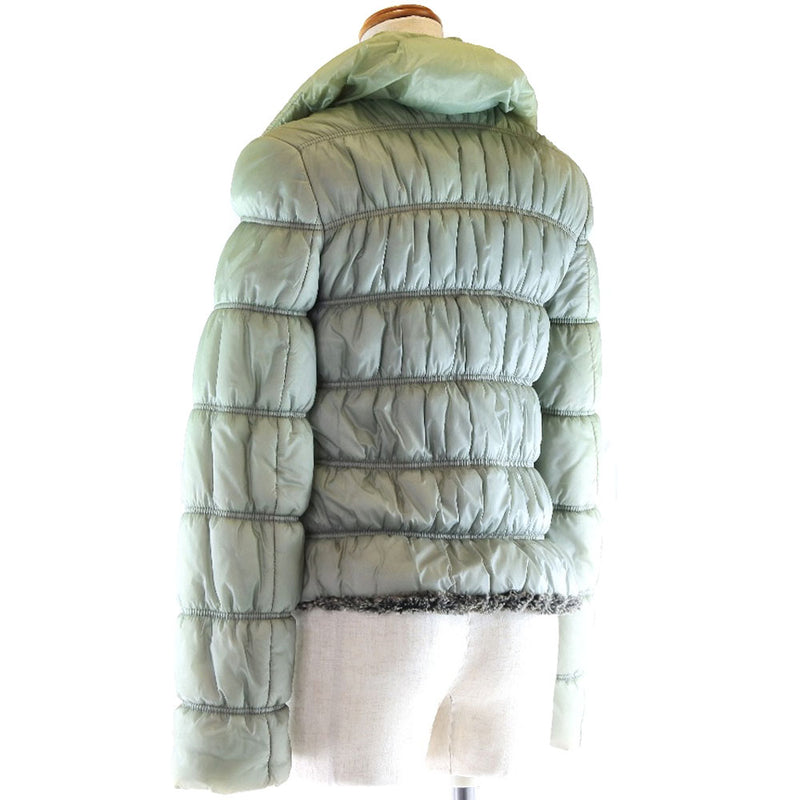 [Armani] Armani Korezioni Down Jacket Repelente al agua Nylon Gray Ladies