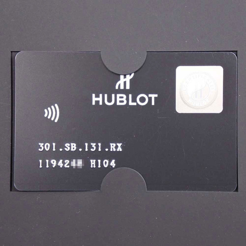 [위블로] 위블로 BIG BANG 손목시계 
 301.SB.131.RX 오토매틱 와인딩