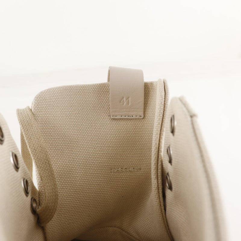 [Bottegaveneta] Bottega Veneta High Cut Toile Beige High Cut Unisexe A + RANG