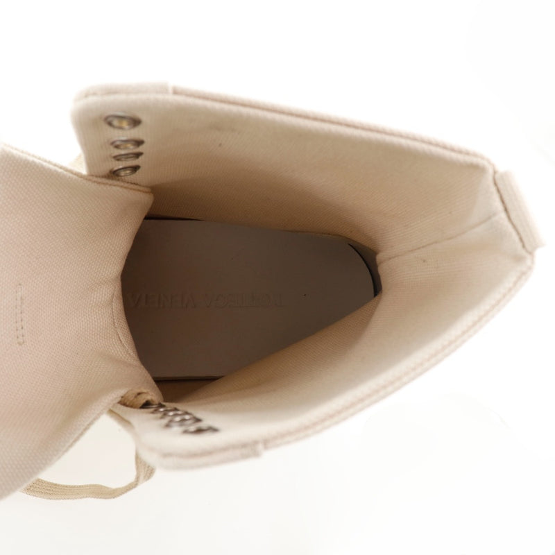 [Bottegaveneta] Bottega Veneta High Cut Toile Beige High Cut Unisexe A + RANG