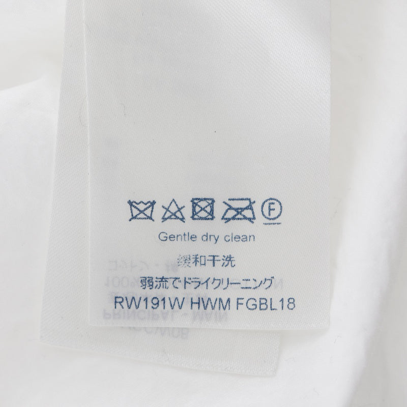 [Louis Vuitton]路易威登 
 顶部短袖衬衫 
 会标棉白上衣女士