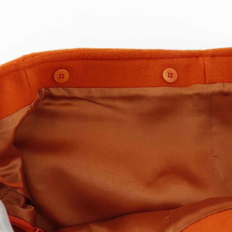 [PRADA] Prada 
 mini skirt 
 Wool orange ladies