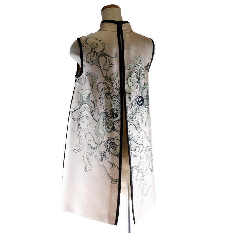 [PRADA] Prada 
 Cheongard dress dress 
 Silk x Polyester Beige CHINA Dress Ladies
